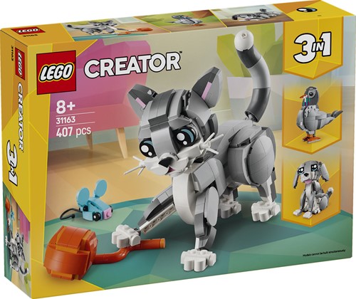 LEGO Creator 3-1 - Speelse kat 31163