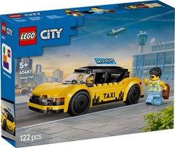LEGO City gelbes Taxi Bauset - Spielspaß für Kinder