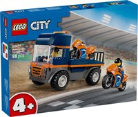LEGO City Motorradtransporter Bauset - Spielzeug für Kinder