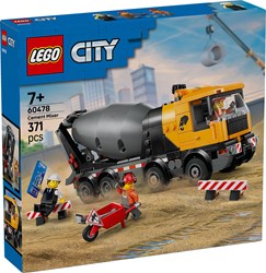 LEGO City Betonmischer Baufahrzeug Spielzeug für Kinder