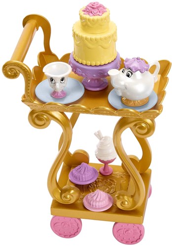 Fisher-Price Disney Princess Belle Teeservice Spielzeug Puppenwagen-2