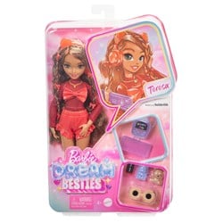 Barbie Modepuppe Dream Besties Teresa mit Videospiel-Zubehör und Accessoires