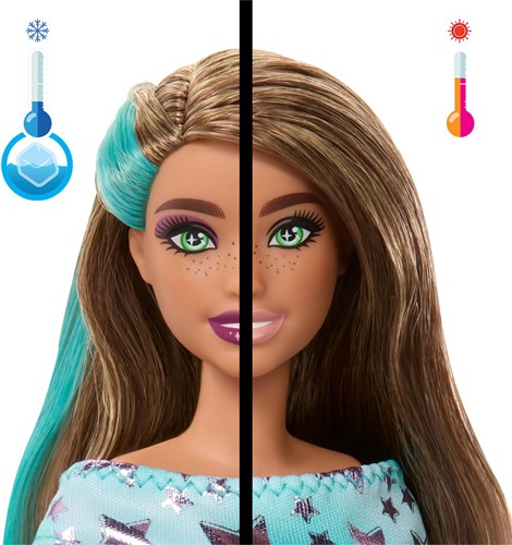 Mattel Barbie Puppe Geburtstag Haustier Überraschungsset mit blauen Highlights-2