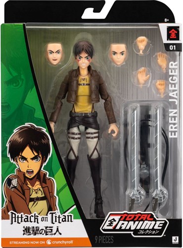 Total Anime figuren Eren 17 cm