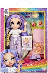 Rainbow High Modepuppe Pyjamaparty Violet - 23 cm - Spielzeugpuppe
