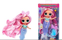 L.O.L. Surprise Modepuppe - Meerjungfrau Lola Waves mit Farbwechsel-Schwanz