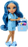 Rainbow High Modepuppe Junior High Pyjamaparty Skyler blau 23 cm Spielzeug-3