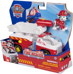 Paw Patrol Feuerwehrauto Marshall Spielzeugfahrzeug mit Figur