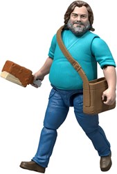 Fisher-Price Minecraft Steve Actionfigur 10 cm mit Zubehör
