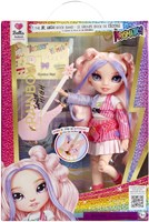 Rainbow High Jr High Modepuppe Bella rosa mit Gitarre und Stickern