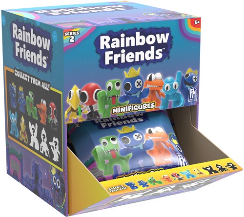 Rainbow Friends Minifiguren Serie 2 bunte Spielzeug Sammelfiguren