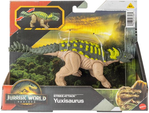 Fisher-Price Jurassic World Dinosaurier Spielzeug Angriff Actionfiguren-3