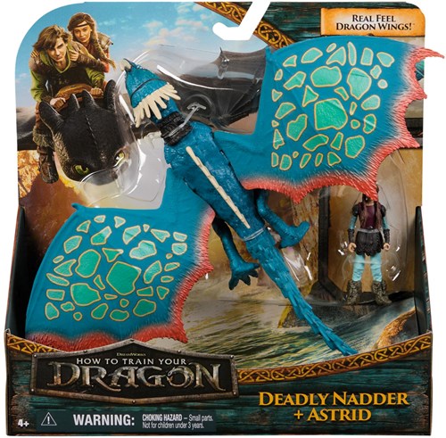 Spin Master Drachen Spielzeug How To Train Your Dragon Sturmpfeil und Astrid