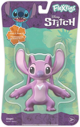 Flexfigs Spielfigur Lilo & Stitch Angel biegsames Gummi Spielzeug
