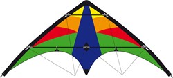 Knoop Kites Delta Lenkdrachen Stunt Pilot 2-Leiner Multicolor Textil