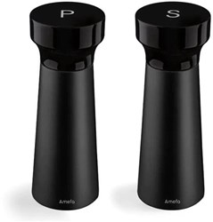 Amefa Pfeffer und Salz Set Modern Shade schwarz 15 cm - Küchenzubehör