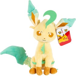 Pokémon Plüsch Kuscheltier Leafeon 20 cm - weiches Spielzeug für Kinder