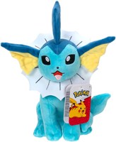 Jazwares Pokémon Plüsch Vaporeon 20cm - Kuscheltier Geschenk