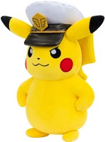 Pokémon Plüsch Captain Pikachu 20 cm Kuscheltier Spielzeug-2