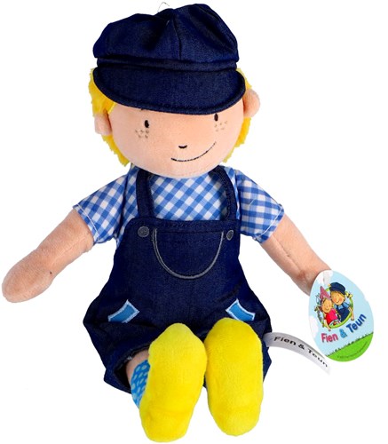 Bambolino Toys Plüsch Kuscheltier Teun 33 cm - Fien und Teun Bauernhof-3