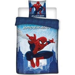 Dekbedovertrek Spiderman Einzelbett 140x200cm - Spider-Man Bettwäsche