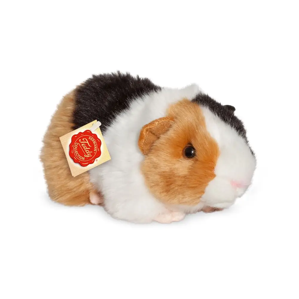 Hermann Teddy Plüschmeerschweinchen 3-farbig 20 cm Spielzeug