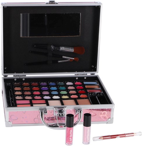 Casuelle Make-Up Koffer Holografisch Vlinder-3