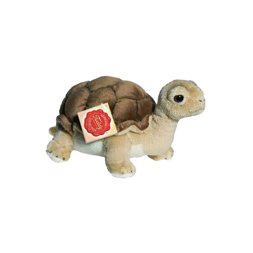 Hermann Teddy Kuscheltier Schildkröte Plüsch 20 cm - weiches Stofftier