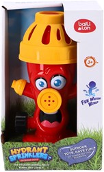 KiddyGo Wasserspielzeug Feuerwehr-Sprinkler für Gartenspaß