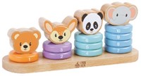 Studio Circus Holz Stapelspiel Zahlen lernen Spielzeug für Kinder