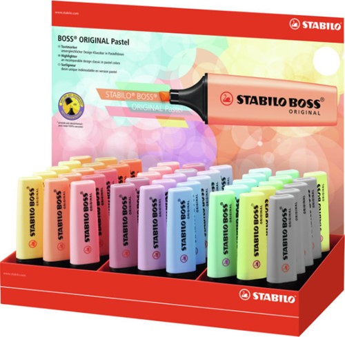45 Stabilo BOSS Original Pastell in Disp.
