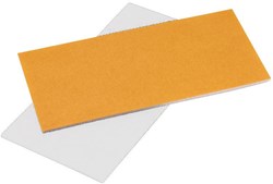 Fix-o-moll Filzgleiter weiß - Filzplatte 20x10 cm für Möbel