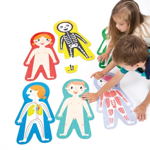 Banana Panda Riesenpuzzle Mein Körper - 3+ - 84 Teile-3