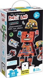 Banana Panda Mix and Match Robot Lab - 65 Teile