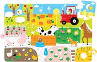 Banana Panda Super Size Puzzle Spiel den Bauernhof Spaß 2+-2
