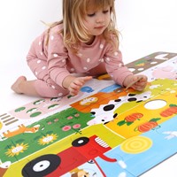 Banana Panda Super Size Puzzle Spiel den Bauernhof Spaß 2+-3
