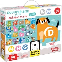 Banana Panda Supergroßes Puzzle Passend zum Alphabet 3+