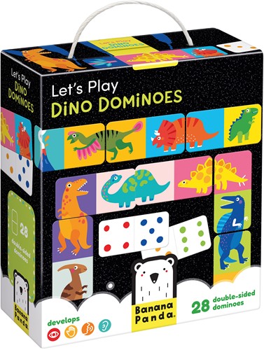 Banana Panda Let's Play Dino Domino 2+