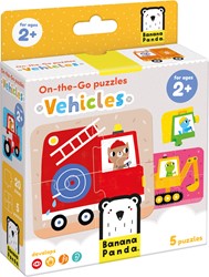 Banana Panda On-the-Go Puzzle Fahrzeuge 2+