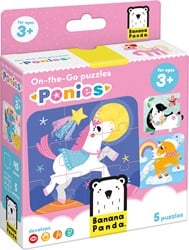 Banana Panda On-the-Go Puzzle Ponys 3+