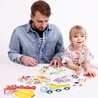 Banana Panda Schritt für Schritt Puzzle Fahrzeuge 2+-3