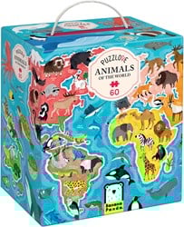 Banana Panda Puzzle Liebe Tiere auf der ganzen Welt (60 Stück)