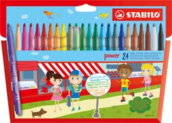 STABILO Power Filzstift Medium Mehrfarbig 24 Stück(e)