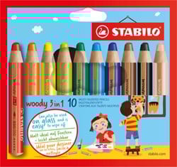 STABILO Woody 3 in 1 Buntstift 10 Stück(e)