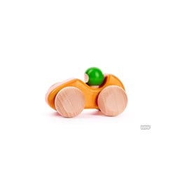 Bajo Holz-Rennwagen - Spielzeugauto orange