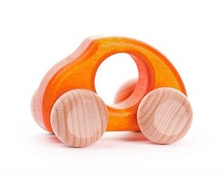 Auto Holzauto Spielzeugauto Modell Käfer - orange