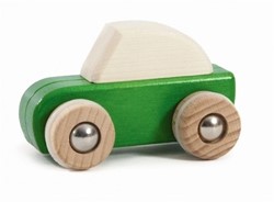 Aufziehauto Holzauto Auto Holzspielzeug - grün