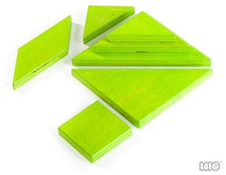Bajo Tangram Puzzle - Lernspielzeug bunt Kunststoff