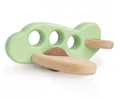 Bajo Holzflugzeug mint - nachhaltiges Spielzeug Flugzeug