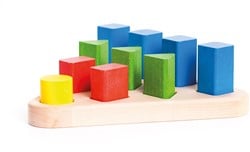 Pyramide Nr 10, eckig - farbig